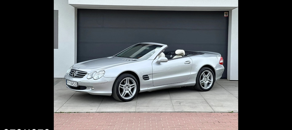 Mercedes-Benz SL cena 85000 przebieg: 112000, rok produkcji 2002 z Poznań małe 121